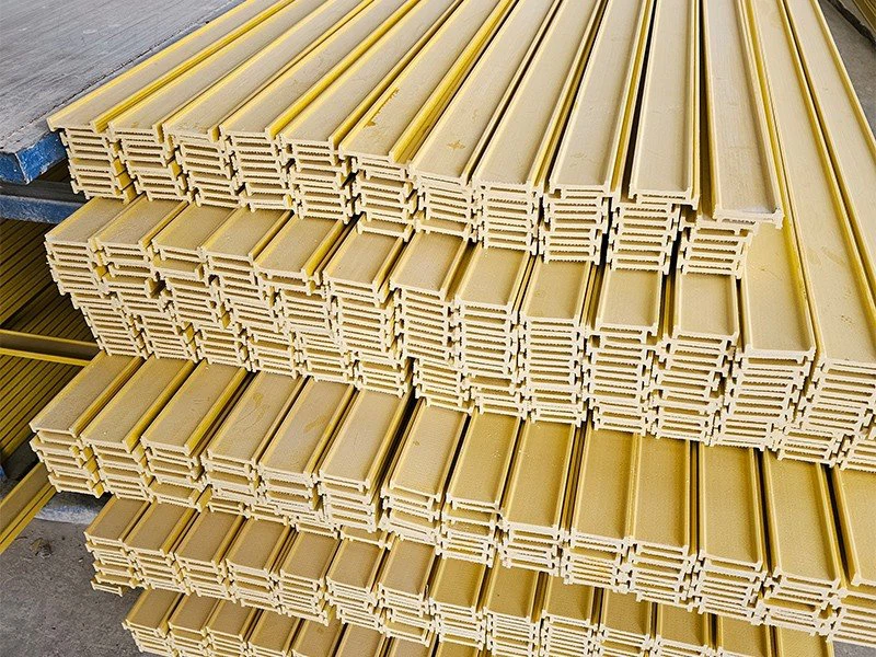 Fiberglass Reinforcing Bars, GRP Angle, I-beam And Other Pultruded Profiles